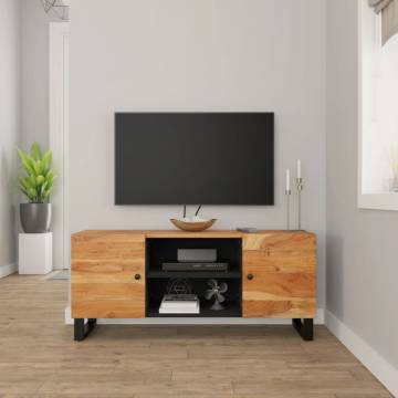 TV Cabinet 105x33x46cm Solid Wood Acacia