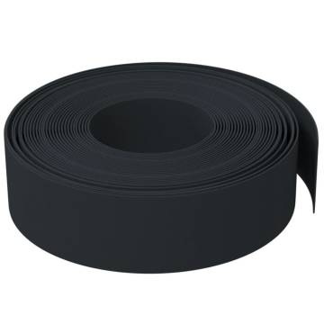 Garden Edgings 3 pcs Black 10 m 15 cm Polyethylene