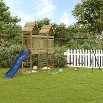 Outdoor Playset Impregnated Wood Pine