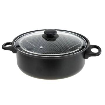 Excellent Houseware Frying Pan with Glass Lid 26 cm