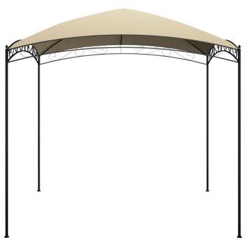 Gazebo 3x3x2.65 m Cream 180 g/m²