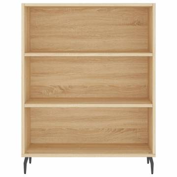 Highboard Sonoma Oak 69.5x32.5x180 cm Engineered Wood