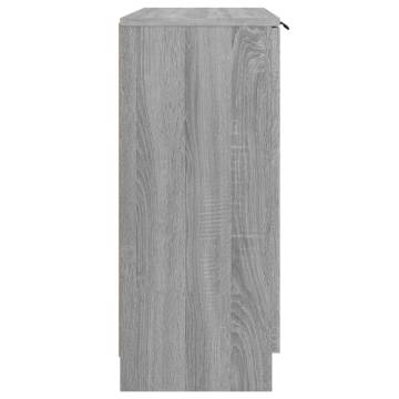 Sideboard Grey Sonoma Engineered Wood