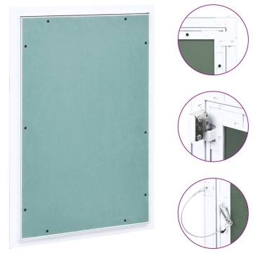 Access Panel with Aluminium Frame and Plasterboard 300x600 mm