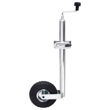 Jockey Wheel 48 mm with 1 Split Clamp and Wheel Chocks