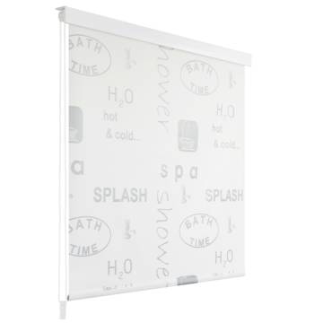 Shower Roller Blind 160x240 cm Splash