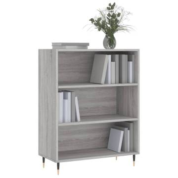 Bookcase Grey Sonoma 69.5x32.5x90 cm Engineered Wood