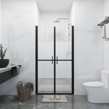 Shower Door Half Frosted ESG (88-91)x190 cm