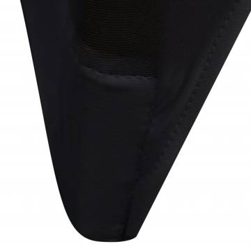 Chair Cover Stretch Black 12 pcs