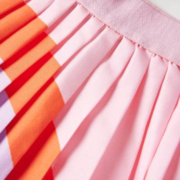 Kids' Pleated Skirt Light Pink 140