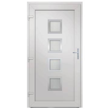 Front Door Anthracite 98x208 cm PVC