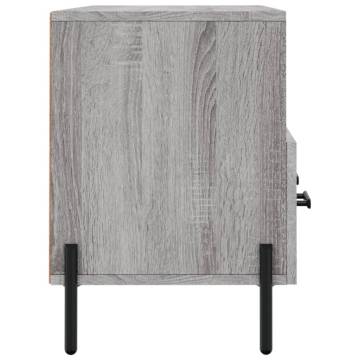 TV Cabinet Grey Sonoma 102x36x50 cm Engineered Wood