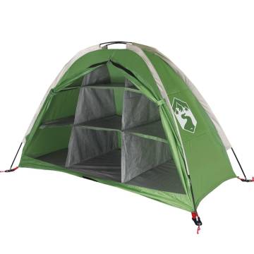 Storage Tent 9 Compartments Green 125x50x68 cm 185T Taffeta