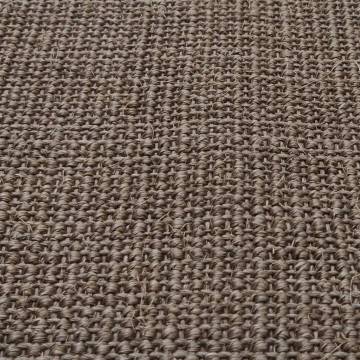 Sisal Rug for Scratching Post Brown 80x150 cm