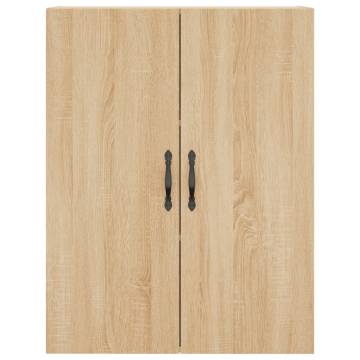 Wall Mounted Cabinets 2 pcs Sonoma Oak Engineered Wood