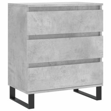 Sideboard Concrete Grey 60x35x70 cm Engineered Wood