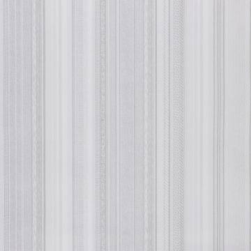 Wallpaper 3D Strip Pattern Grey