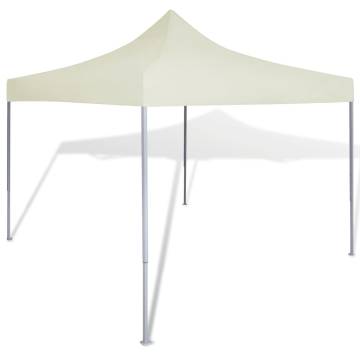 Cream Foldable Tent 3 x 3 m