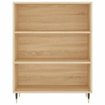 Highboard Sonoma Oak 69.5x32.5x180 cm Engineered Wood