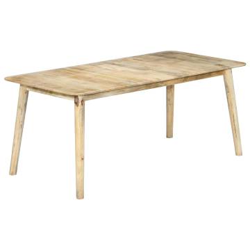 Dining Table 180x90x76 cm Solid Mango Wood