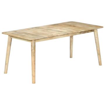 Dining Table 180x90x76 cm Solid Mango Wood