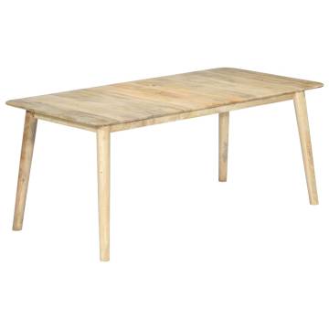 Dining Table 180x90x76 cm Solid Mango Wood