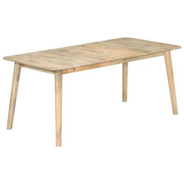 Dining Table 180x90x76 cm Solid Mango Wood