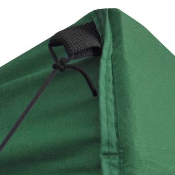 Foldable Tent 3x3 m with 4 Walls Green