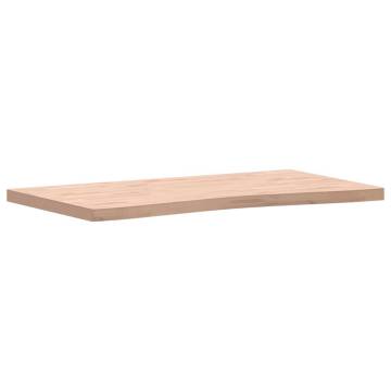 Desk Top 110x(55-60)x4 cm Solid Wood Beech