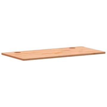 Desk Top 100x50x1.5 cm Solid Wood Beech