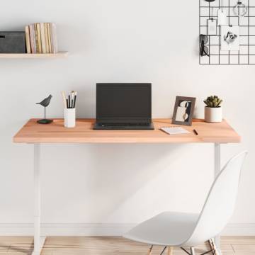 Desk Top 110x55x2.5 cm Solid Wood Beech