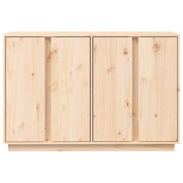 Sideboard 120x35x80 cm Solid Wood Pine