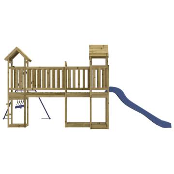 Outdoor Playset Impregnated Wood Pine