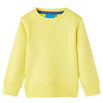 Kids' Sweatshirt Light Yellow 140