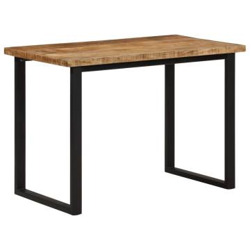 Dining Table 110x55x75 cm Solid Wood Mango