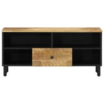 TV Cabinet 100x33x46 cm Solid Wood Mango