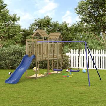 Outdoor Playset Impregnated Wood Pine