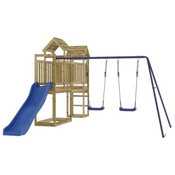 Outdoor Playset Impregnated Wood Pine