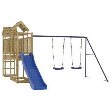 Outdoor Playset Impregnated Wood Pine