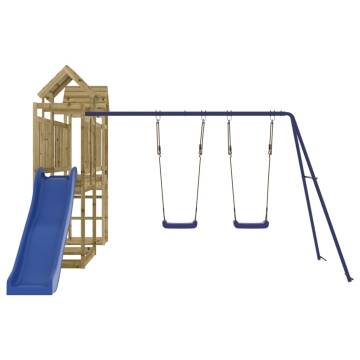 Outdoor Playset Impregnated Wood Pine