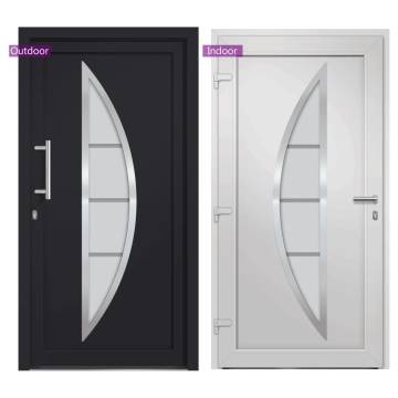 Front Door Anthracite 98x190 cm