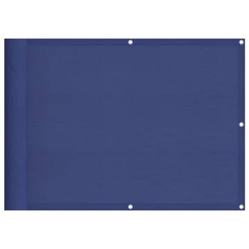 Balcony Screen Blue 75x700 cm 100% Polyester Oxford