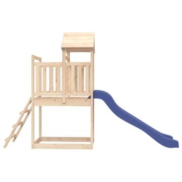 Outdoor Playset Solid Wood Pine