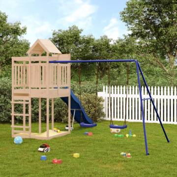 Outdoor Playset Solid Wood Pine