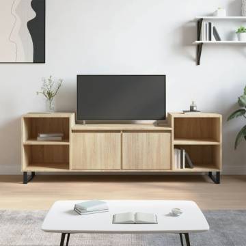 TV Cabinet Sonoma Oak 160x35x55 cm Engineered Wood