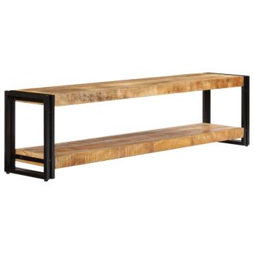 TV Cabinet 150x30x40 cm Solid Mango Wood