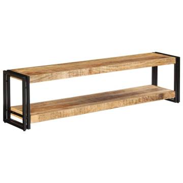 TV Cabinet 150x30x40 cm Solid Mango Wood