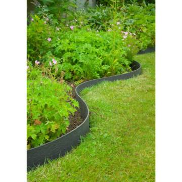 Nature Garden Border Edging 0.12x12 m 5 mm Black