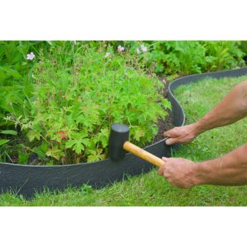 Nature Garden Border Edging 0.12x12 m 5 mm Black