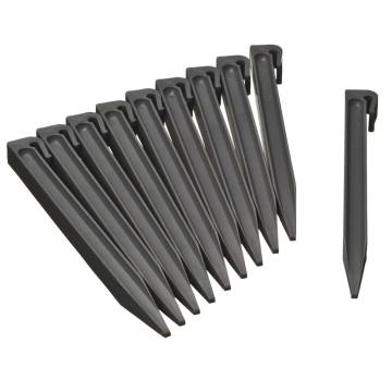 Nature Garden Anchor Pegs 10 pcs Grey